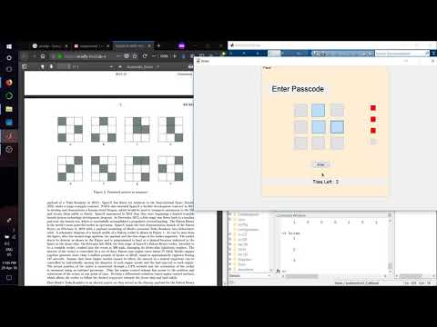 Pattern Lock system using ANN and MATLAB GUI (part 1)