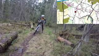 MTBO Bergebosprinten med karta