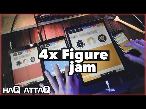 4x Figure App Live Performance | haQ attaQ music
