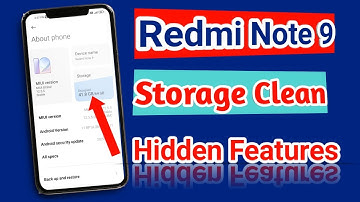Redmi Note 9 Storage Space Clean Problem Slove || Clean Up Storage Space