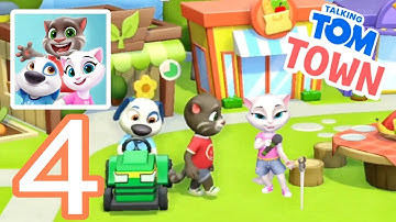 Talking Tom Town Gameplay Walkthrough Part 4 (Early Access)