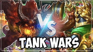 5 GUAN YU VS 5 ROCKMAN | Heroes Evolved Clone Wars Gameplay | Chaotic Strife