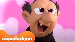The Smurfs | Gargamel Falls in Love with Leaf the Nature Fairy! ❤️🍃 | Nickelodeon UK