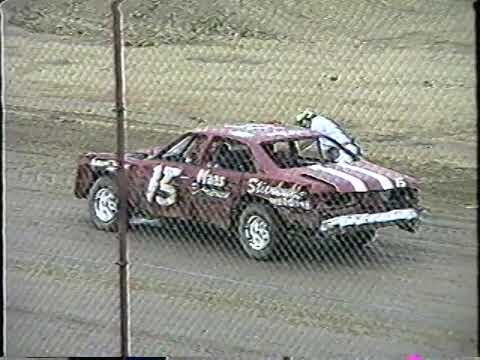 Quincy Raceways Quincy, IL. August 27th 1998 2 Man Cruisers Full Race Night