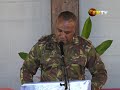 Outgoing 1RPIR Commanding Officer, Speaks About Honesty