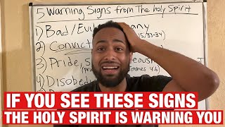 5 Signs The Holy Spirit Is Warning You