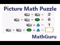 Picture Math Puzzle | Math Puzzles