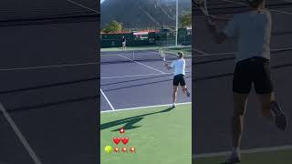 Tennis Star ⭐️ Jil Teichmann ??️ shows her left #music #wta #tennis #barbie #jackharlow #skills