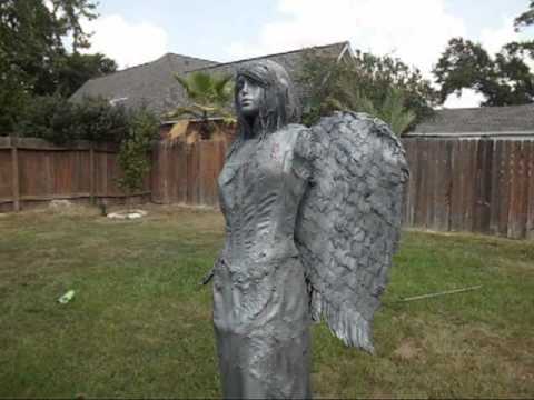 cemetery graveyard bleeding angel halloween project prop diy ghostly spirits - Making Halloween Props cemetery graveyard bleeding angel halloween project prop diy ghostly spirits - Making Halloween Props