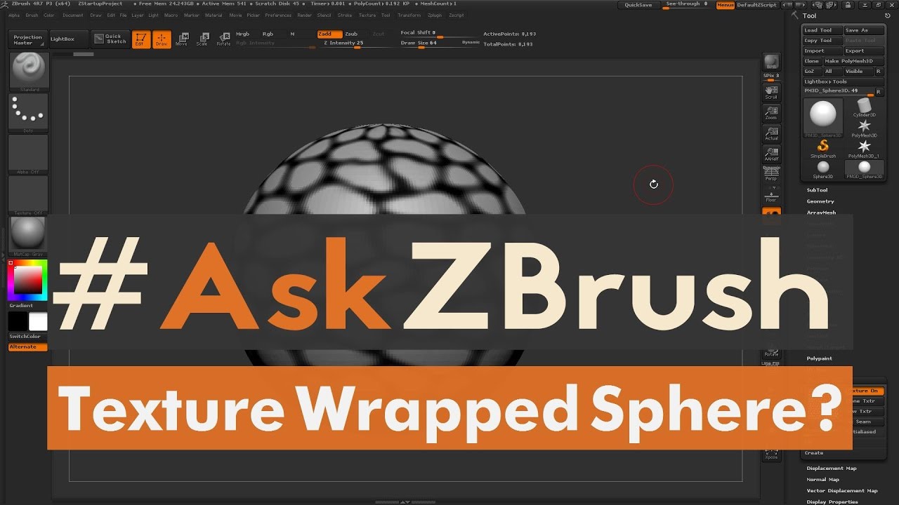 insert sphere brush zbrush