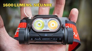 Đánh giá Fenix HM65R-T V2.0: trùm cuối đèn đeo trán chạy Trail.