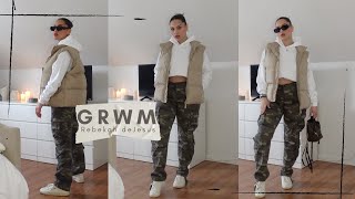 Grwm Comfy Camo Cargo Pants Midsize Outfit