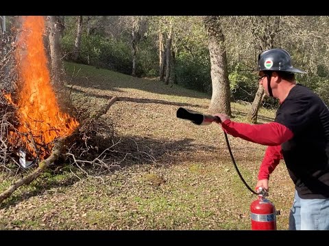 Fire Extinguishers Are Effective On Large Fires