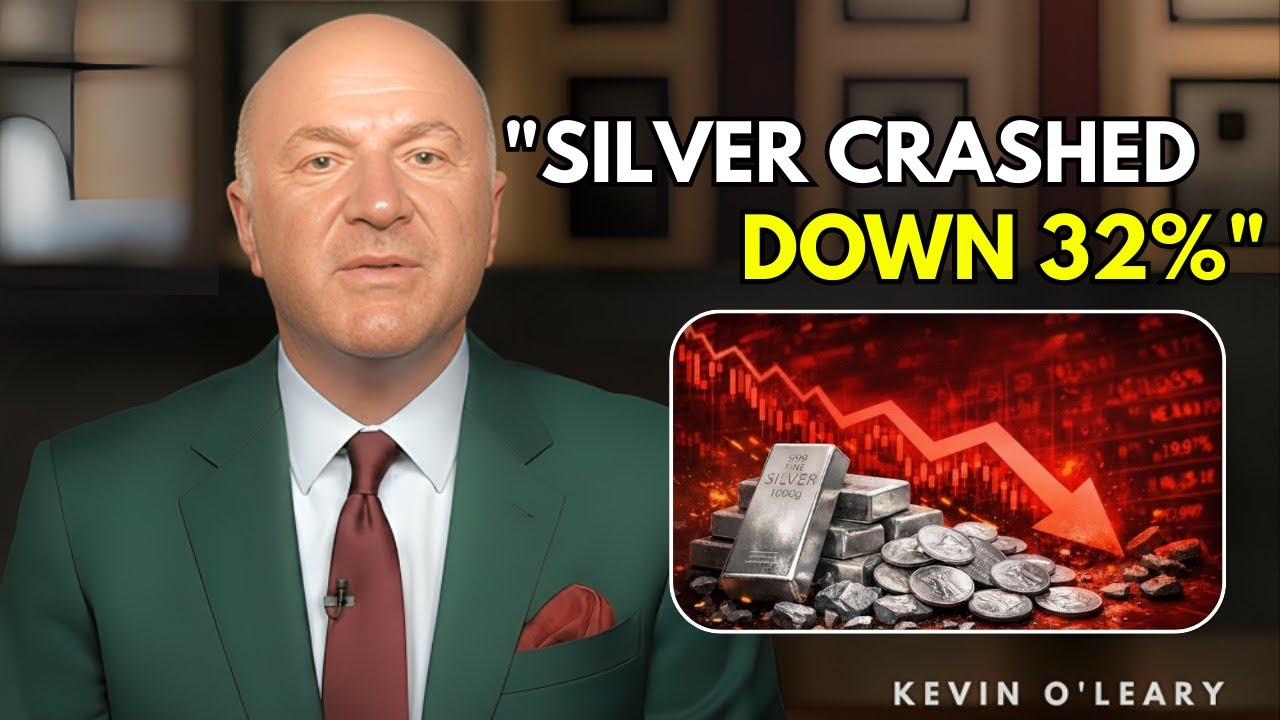 BREAKING: Silver CRASHES 32% — Biggest Collapse Since 1980 | Kevin O'Leary