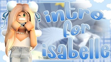 gfx intro commission for @IsabelleStreem.