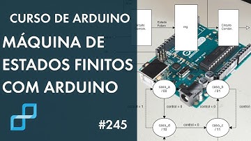 FAÇA UMA MÁQUINA DE ESTADOS FINITOS COM ARDUINO | Curso de Arduino #245