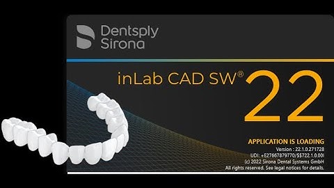 inLab CAD & inLab CAM 22.1