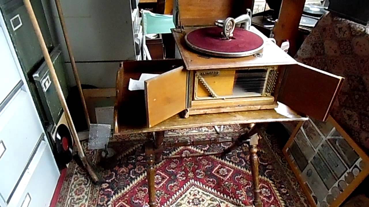 klingsor box gramophone - YouTube