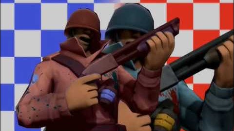 [YTPMV] Soldier VS Masked Spy (Pitch corrected)