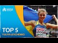 Yuliya levchenkos stunning top 5 european championship performances