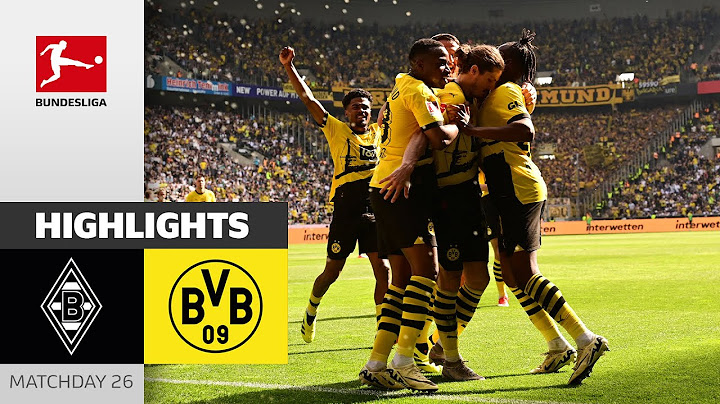 Sabitzer Leads BVB To Win! | Borussia M'gladbach - Borussia Dortmund 1-2 | Highlights | Matchday 29