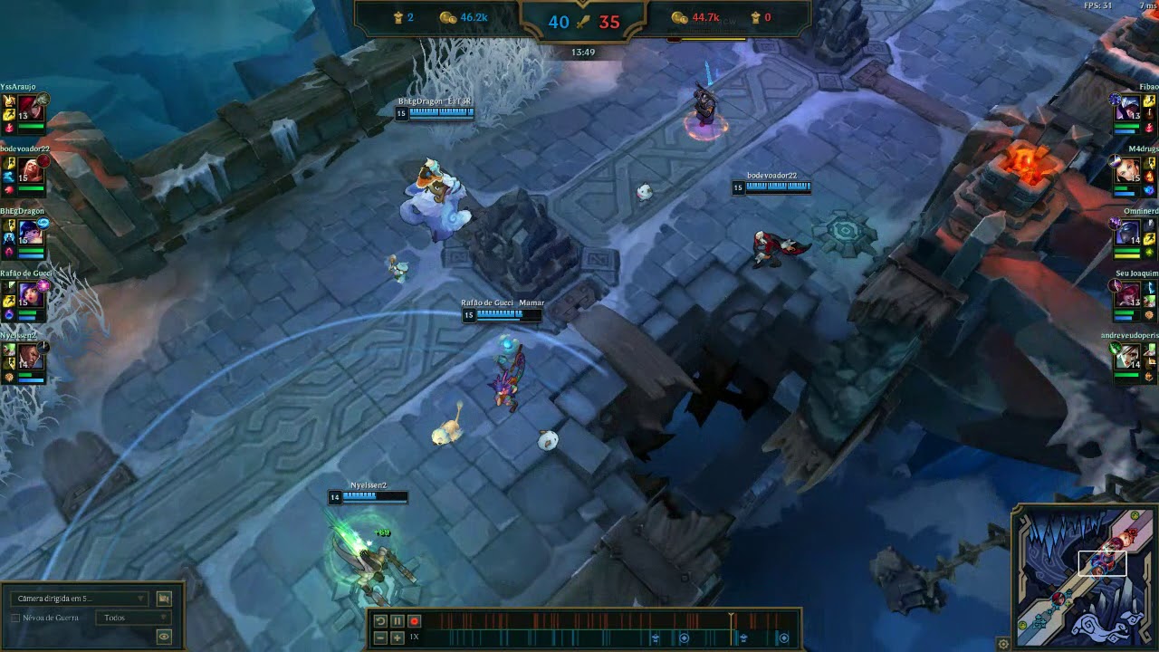 ela fez Tchacaboom!!!!!!!!!!! (nunu afadigado dando IK em xayah monga)