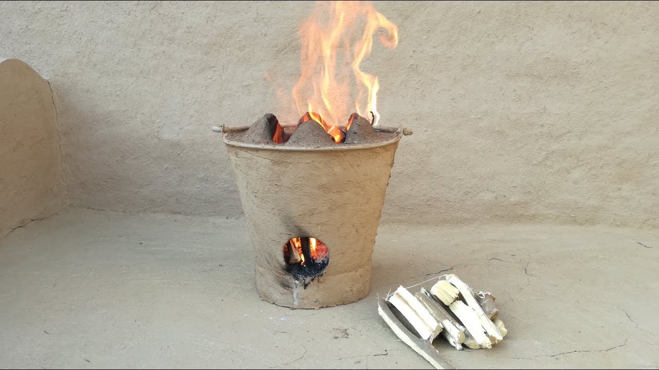 Portable Clay Stove Mobile Clay Stove Wood Burning Stove Matti ka