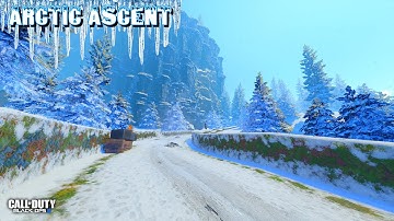 Bo3 New Custom Zombies Arctic Ascent! Challenge Map