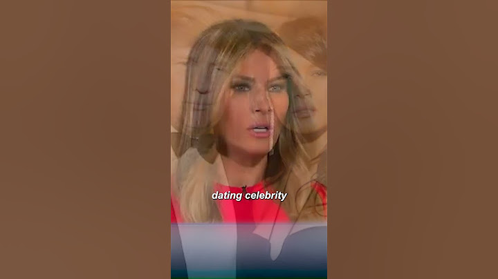Melania Trump: ‘We Dated for 7 Years Before Marriage’ #melaniatrump