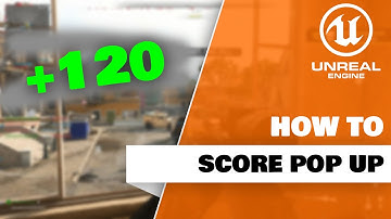 UNREAL ENGINE 5 | How to make SCORE POP UP easy