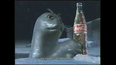 Coke commercial - 1997 Coca-Cola Holiday Polar Bears and Helping Seal