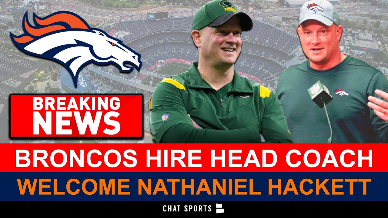 Denver Broncos hire Nathaniel Hackett for first stint as head coach