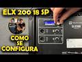 Como configurar Subwoofer Auto Amplificado Electro Voice  ELX200-18SP