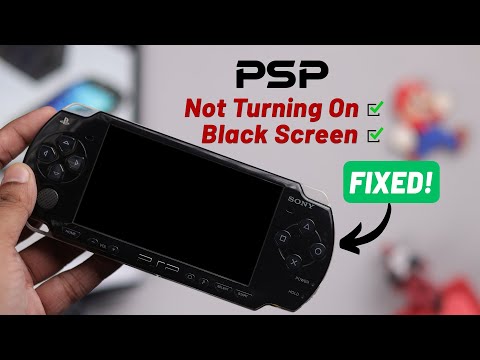 PSP Won't Turn On? - Fixed Black Screen on Sony PSP!