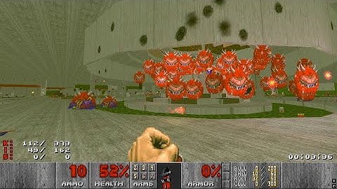 That time @cbm_doomworld made a map from a random description I provided - WHAT HAVE U DONE TO ME!?!