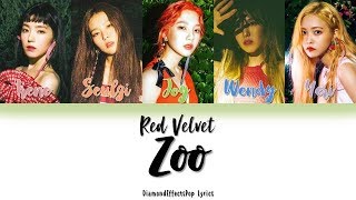 Red Velvet (레드벨벳) – Zoo Color Coded Lyrics [Han•Rom•Eng]