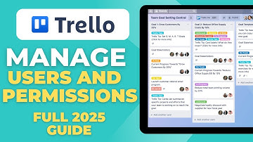 How To Manage Trello Board Users and Permissions Trello Administration 2025 Guide