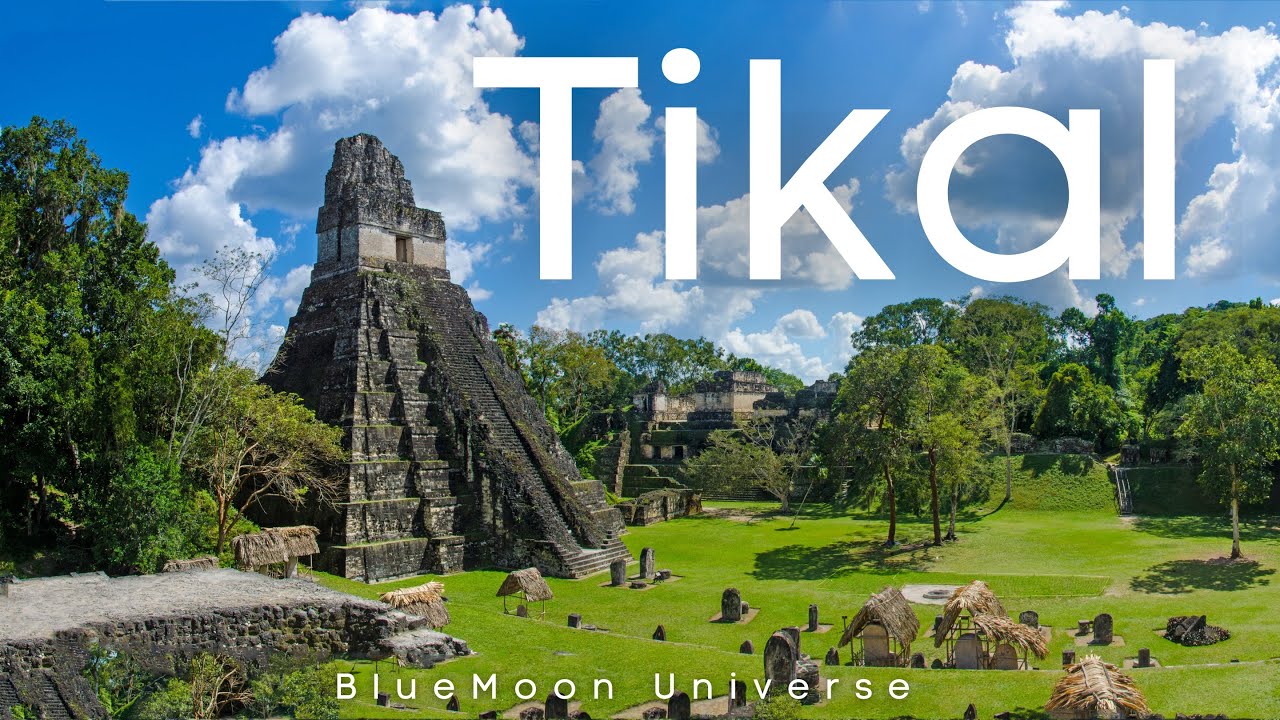 Tikal in Northern Guatemala Tour in 4k BlueMoon Universe - YouTube