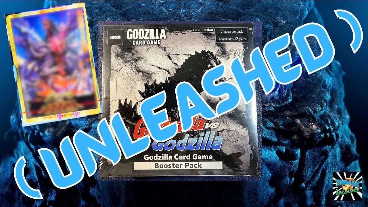 Gold - 2025 Godzilla vs Godzilla Card Game booster Box unleashed