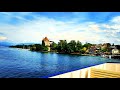 Boat Cruise from Geneva to the medieval village of Yvoire, France ! A historic stroll ! 2022❤️ 🇨🇵🇨🇭
