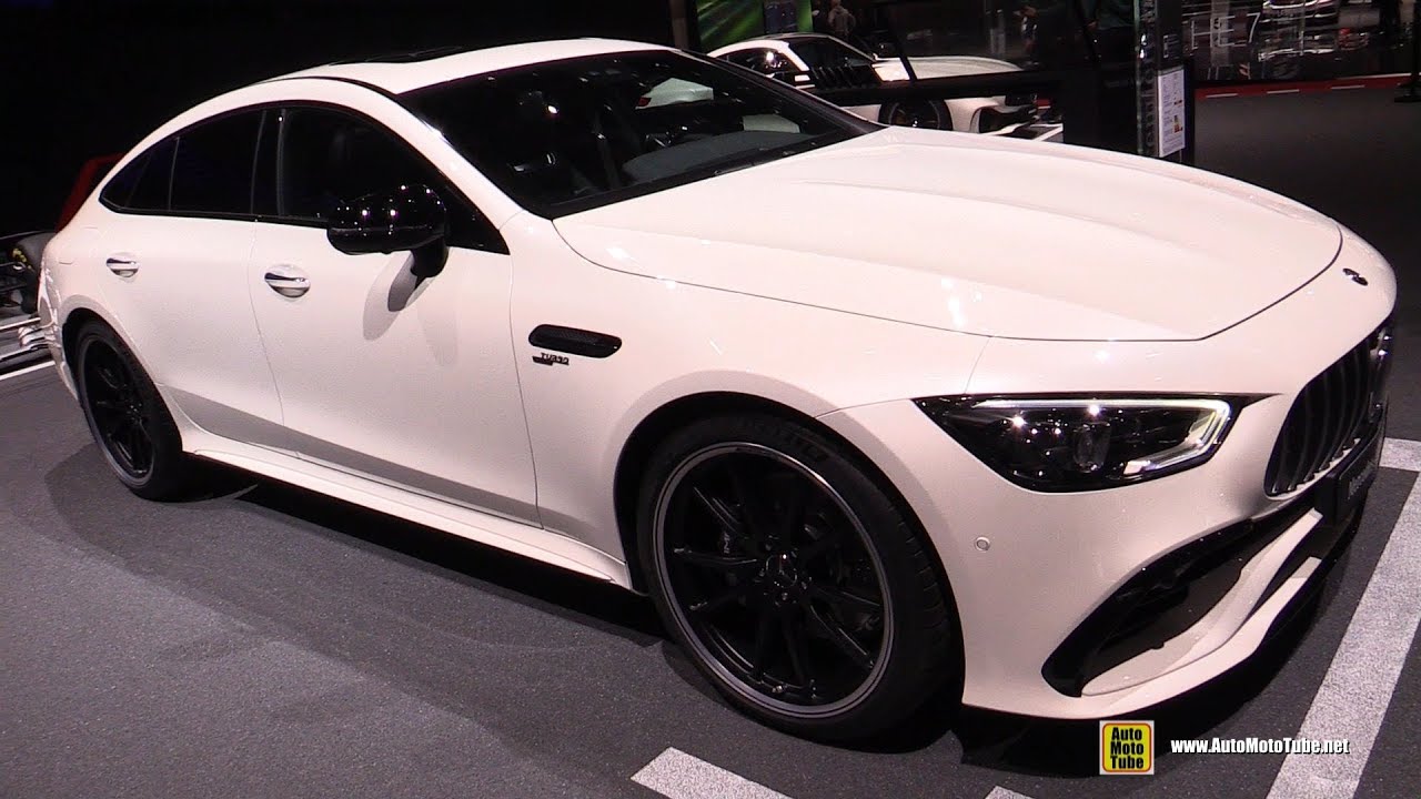 2019 Mercedes Amg Gt 53 4 Door Coupe Exterior And Interior Walkaround 2018 Geneva Motor Show