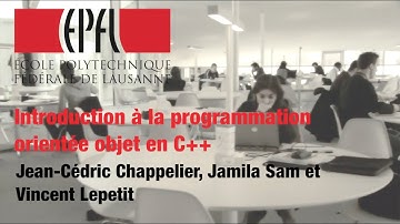 Introduction à la programmation orientée objet C++