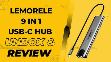 Lemorele 9 in 1 USB-C Multiport Hub Review
