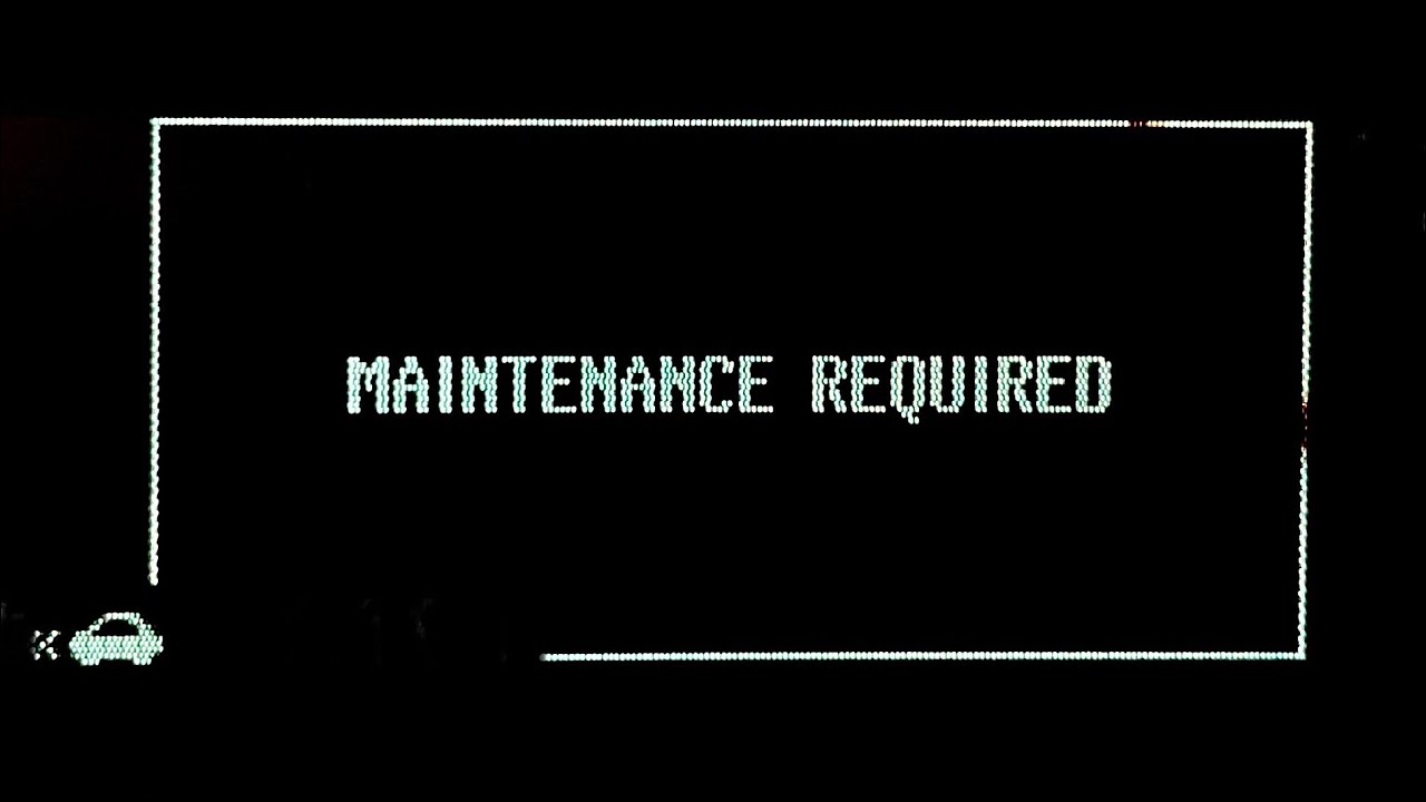 Maintenance Required - YouTube