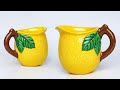 Easy cement pottery making || Look like ceramic vase - Cement Pot Making || सीमेंट का बर्तन