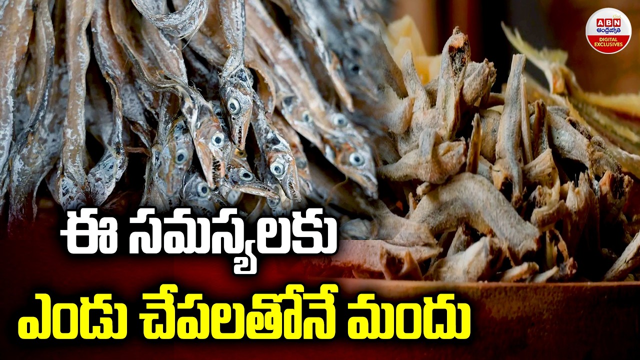 Health Benefits of Dry Fish: ఈ సమస్యలకు ఎండు చేపలతోనే మందు | ABN Digital