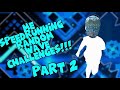 SPEED RUNNING RANDOM WAVE CHALLENGES PART 2!!! #geometrydash #cool #wavechallenges #part2