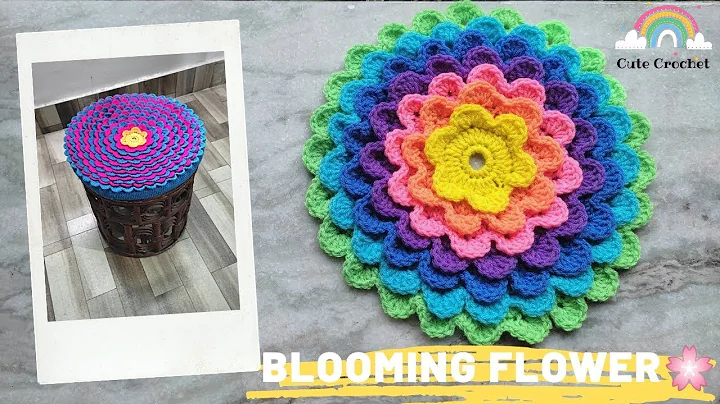 Learn How to Crochet a Beautiful Blooming Flower Pattern