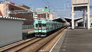 西鉄５０００形・急行　大橋駅に到着　天神大牟田線　２０１６年８月５日