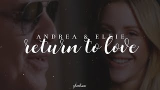 Video thumbnail of "andrea bocelli - return to love (feat. Ellie Goulding) [lyrics / testo]"